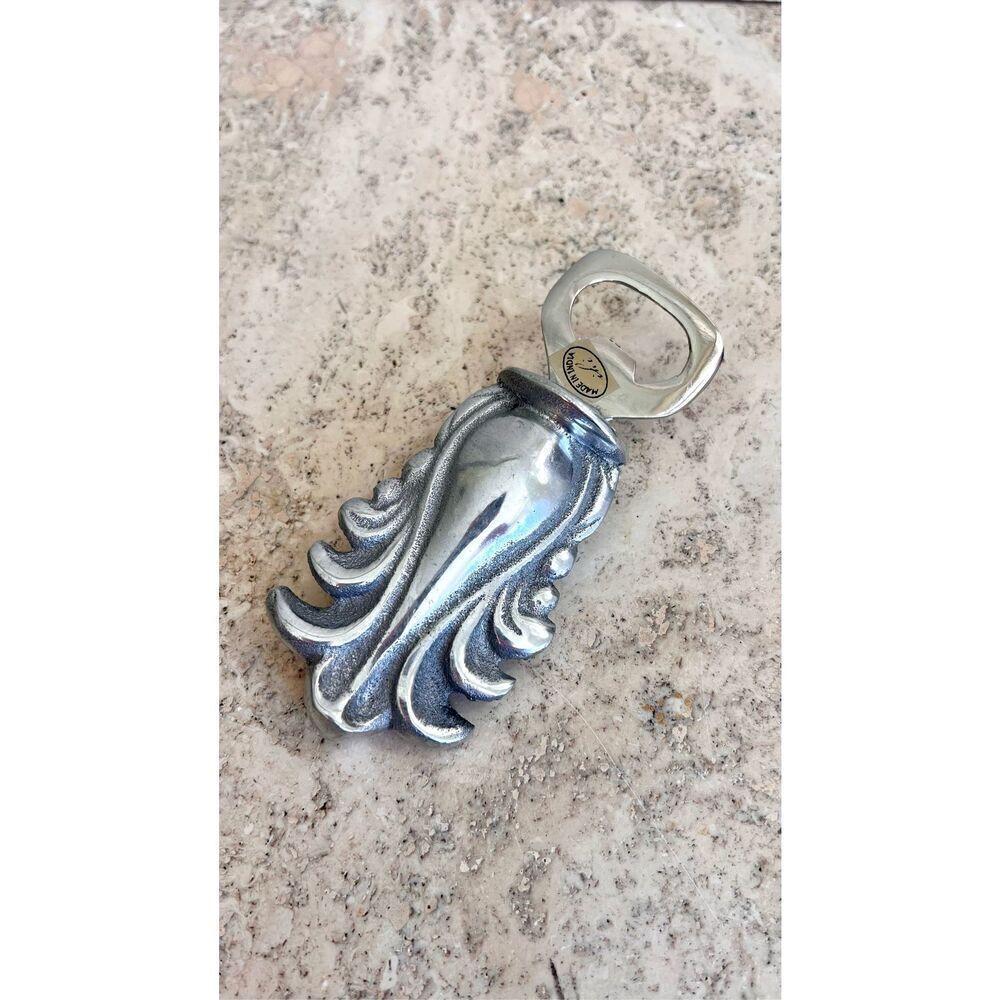 Vintage Silver Classic Heavy Metal Bottle Opener‎ Or Beer Opener